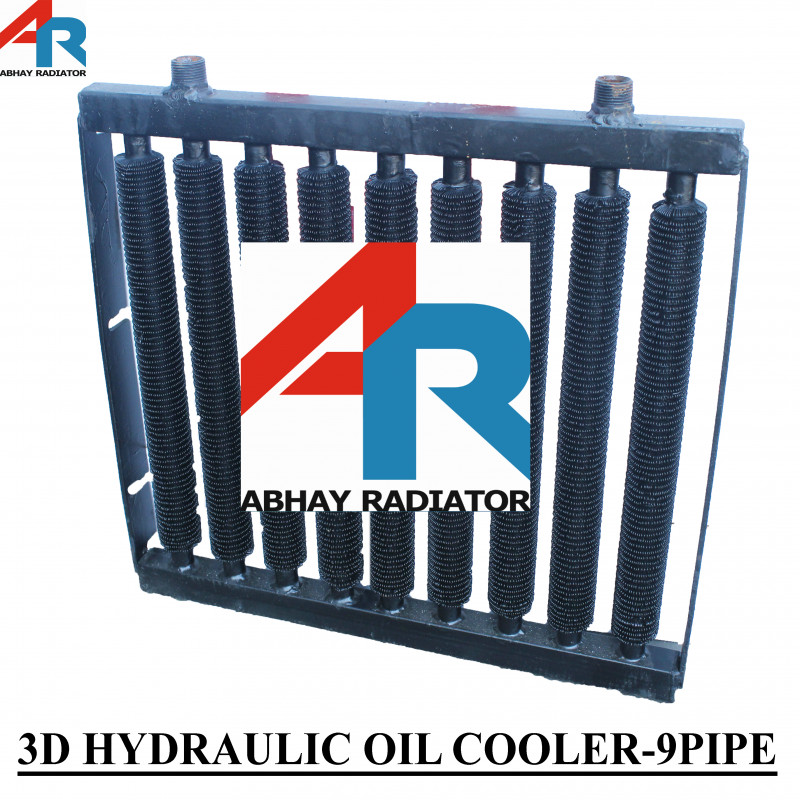 JCB 3D HYDRAULIC OIL COOLER 9 PIPE
