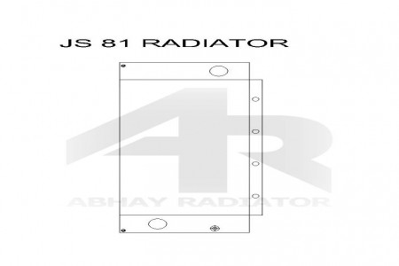JCB JS 81 RADIATOR