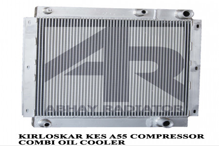 KIRLOSKAR KES A55 COMPRESSOR COMBI OIL COOLER