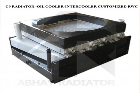 C9 RADIATOR OIL COOLER INTERCOOLER RWC CUSTOMIZED